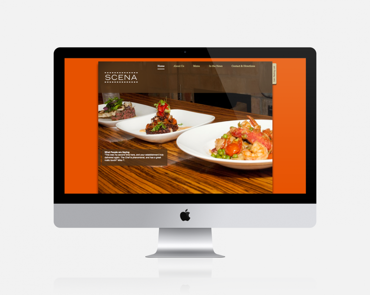 A new website design positively affected how the restaurant was perceived.