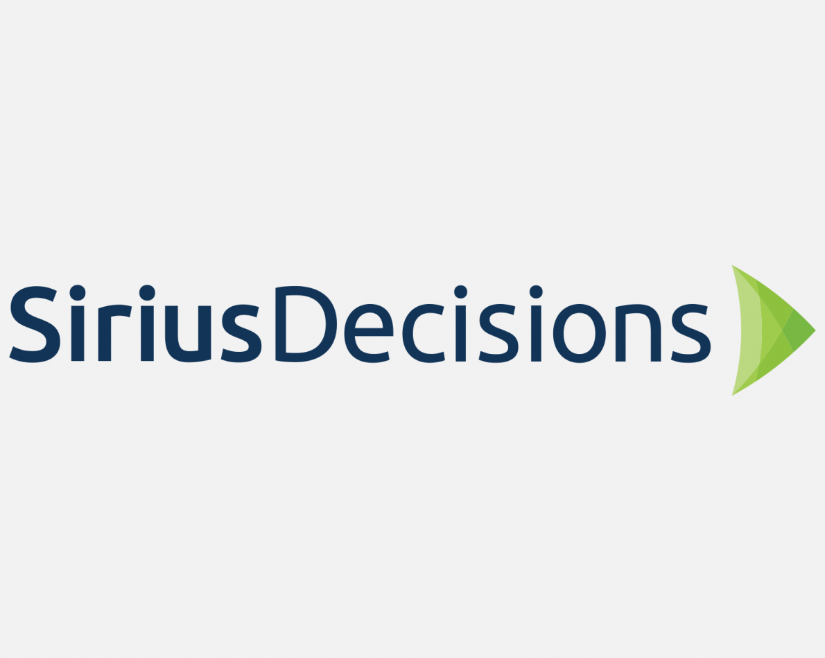 We arrived at the green arrow accompanied by a more approachable use of typography in a “CamelCase” treatment. The choice of font and color helped drive the rest of the rebranding. The message: “SiriusDecisions guides the way and is constantly moving forward.”