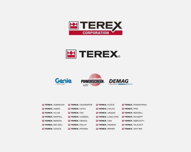 Terex often acquires additional companies and business units, and needed branding to show that these acquisitions are now part of the Terex family. We developed a brand architecture to make the transition smooth and the rebrand easy.