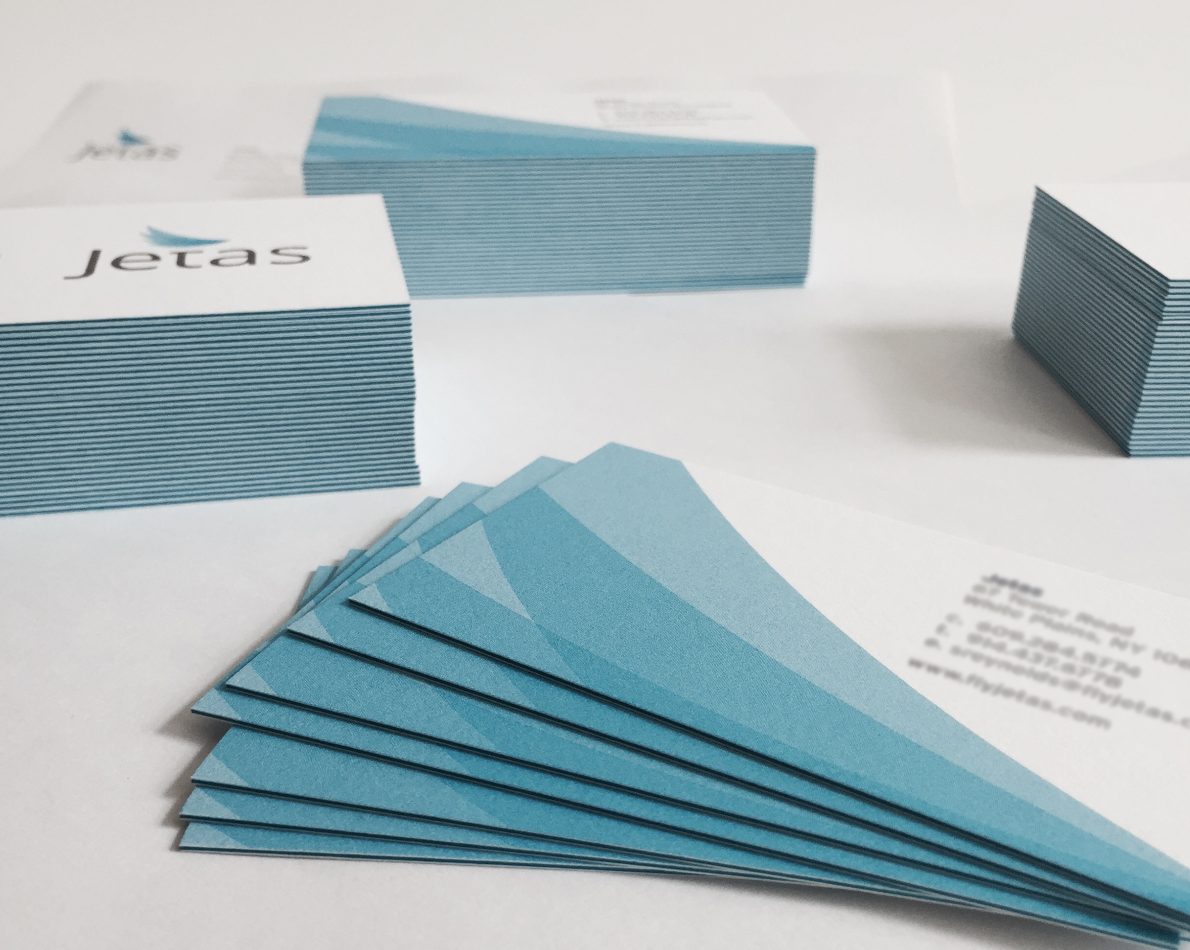 Dynamic business cards for Jetas.