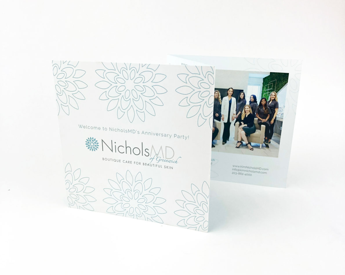 To continue the expression of NicholsMD’s brand, we created essential communications and sales materials, interal collateral, along with a new product packaging.